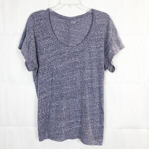 GAP Space-Dye Lavender Top Size L